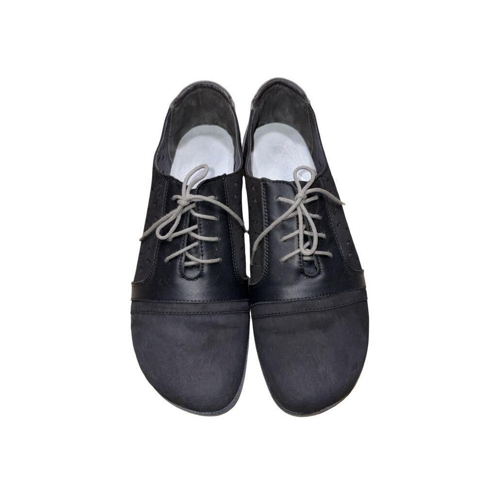 Naot LALO Black Perforated Suede Leather Shoes   Size: US 8